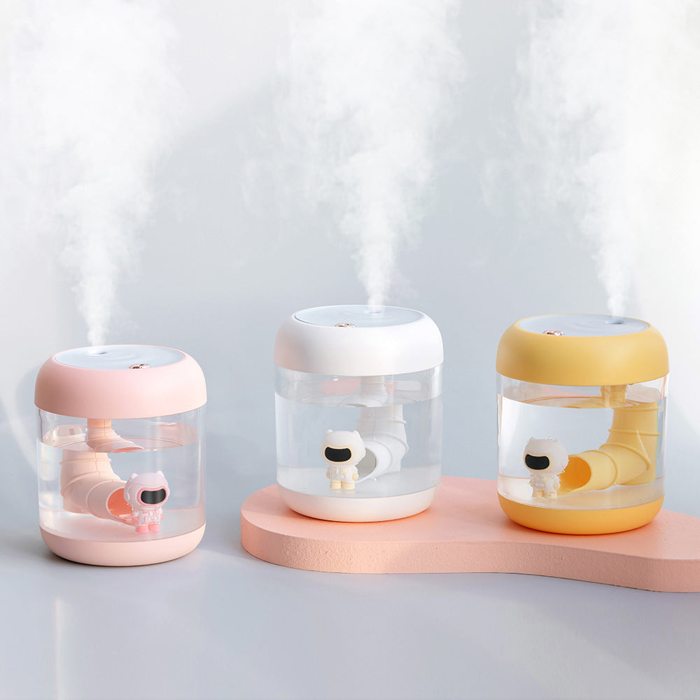 Mini Cute Pet Cartoon Mute Usb Desk Top Humidifier Gift