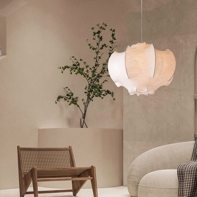 Designer Master Bedroom Silk Chandelier