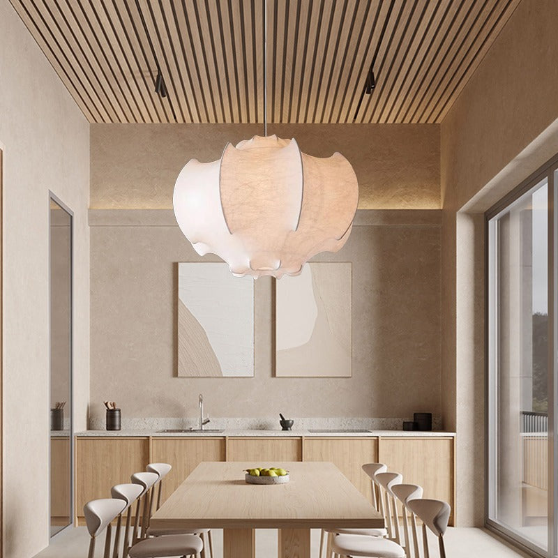 Designer Master Bedroom Silk Chandelier