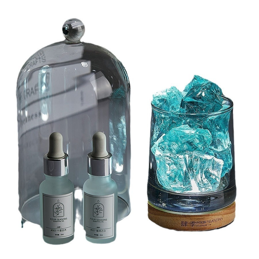 Fragrant Stone Aromatherapy Oil Gift Set Home Indoor Fragrance Crystal No Fire