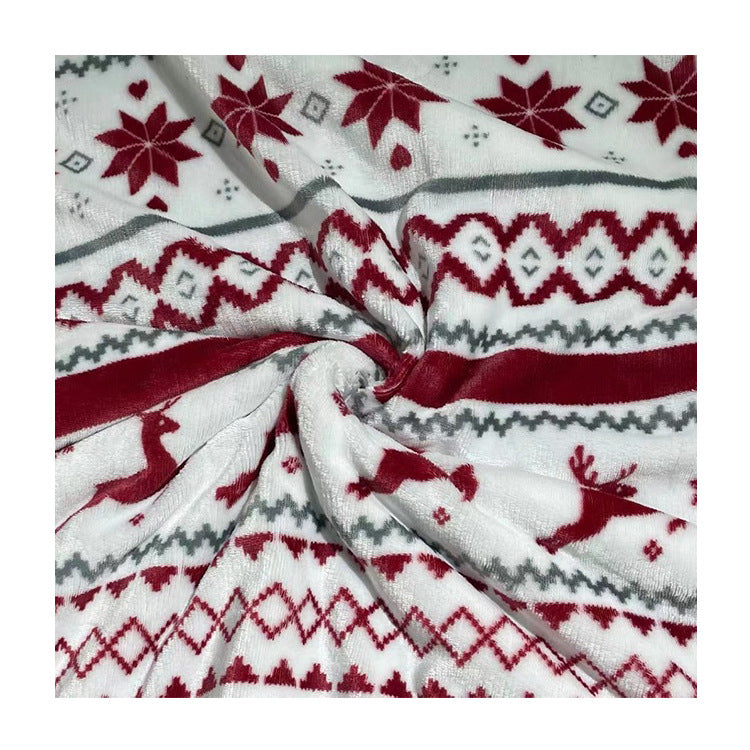 Flannel Blanket Thick Sherpa Lambswool Sofa