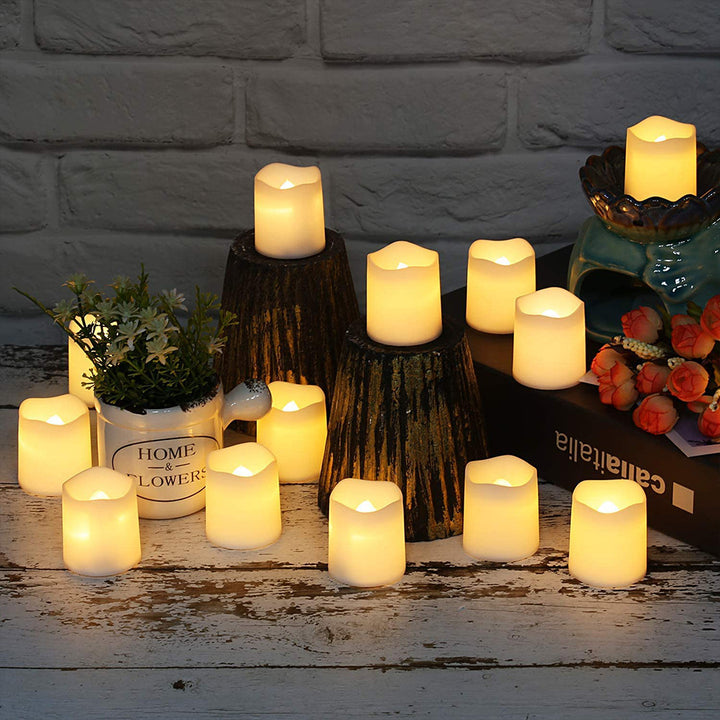 Flameless Wishing Decorative Fake Candle LED