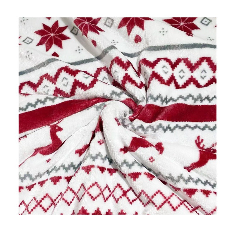 Flannel Blanket Thick Sherpa Lambswool Sofa