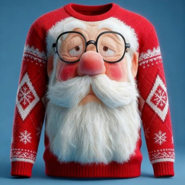 Christmas Santa Claus Reindeer Sweatshirt